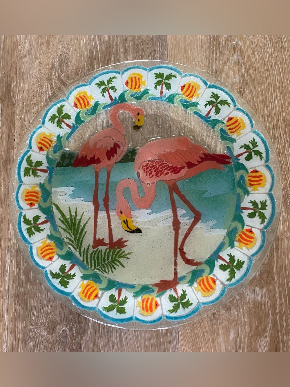 🦩 Flamingo Decorative Plate 🦩